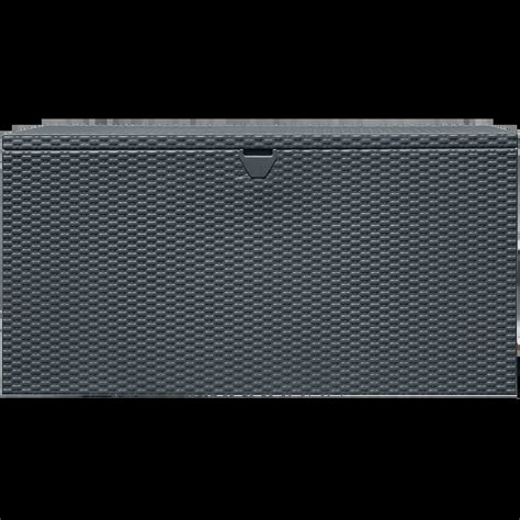 Spacemaker® HDG Steel® Deck Box, Anthracite